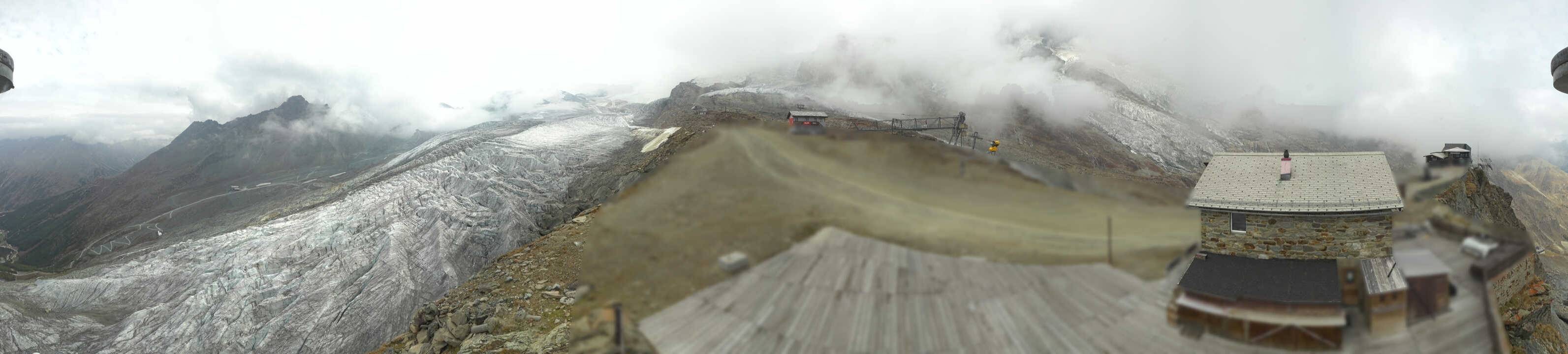Archiv Foto Webcam Saas Fee - Gletscher