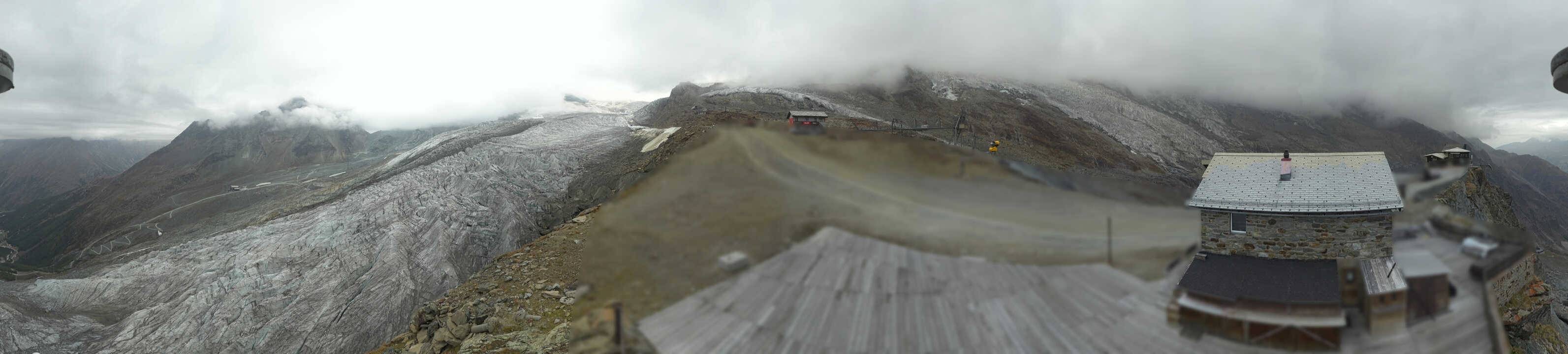 Archiv Foto Webcam Saas Fee - Gletscher