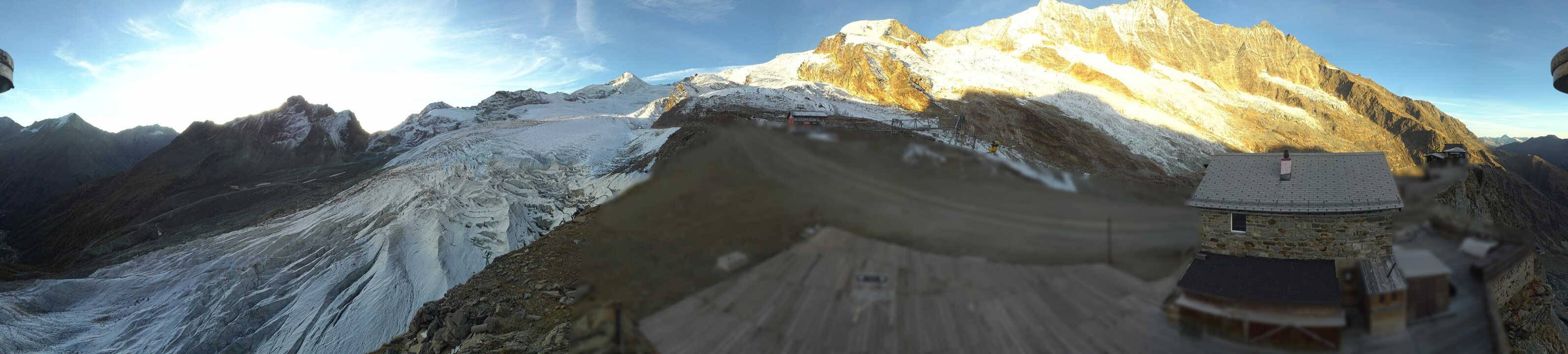 Archiv Foto Webcam Saas Fee - Gletscher
