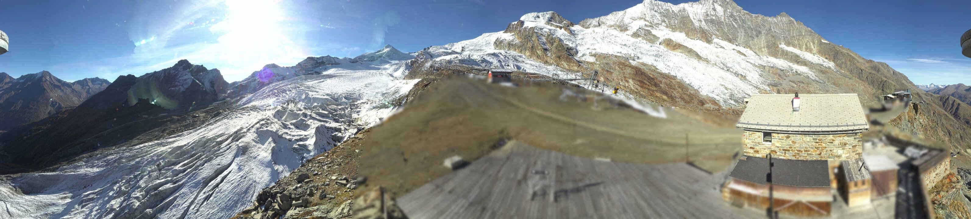 Archiv Foto Webcam Saas Fee - Gletscher