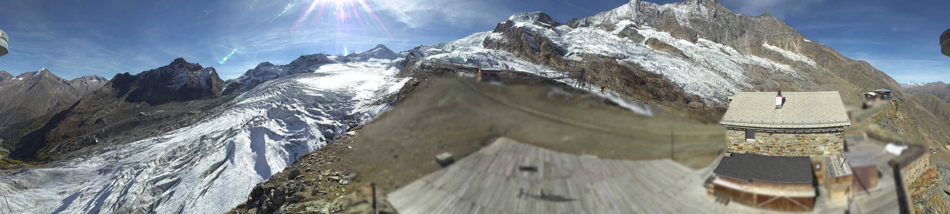 Archiv Foto Webcam Saas Fee - Gletscher