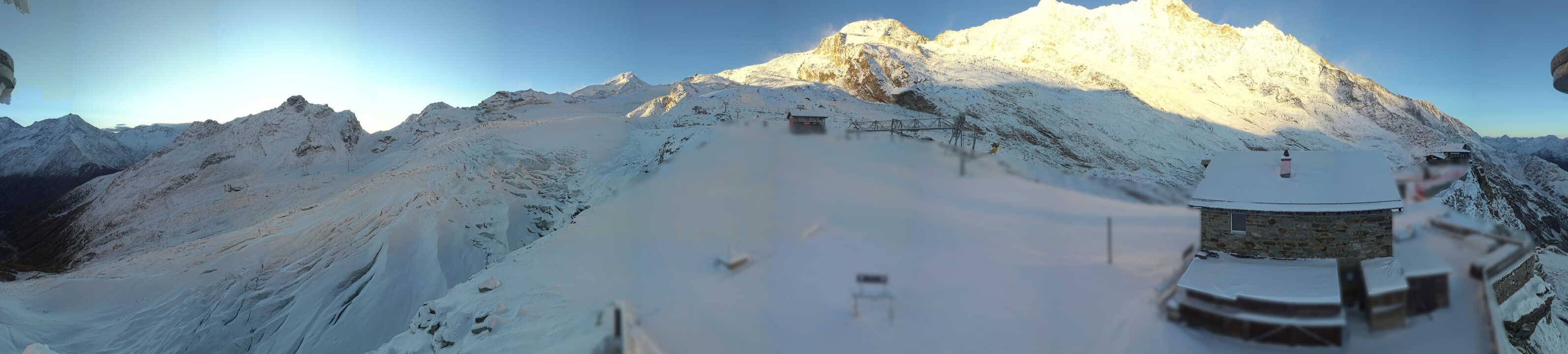 Archiv Foto Webcam Saas Fee - Gletscher