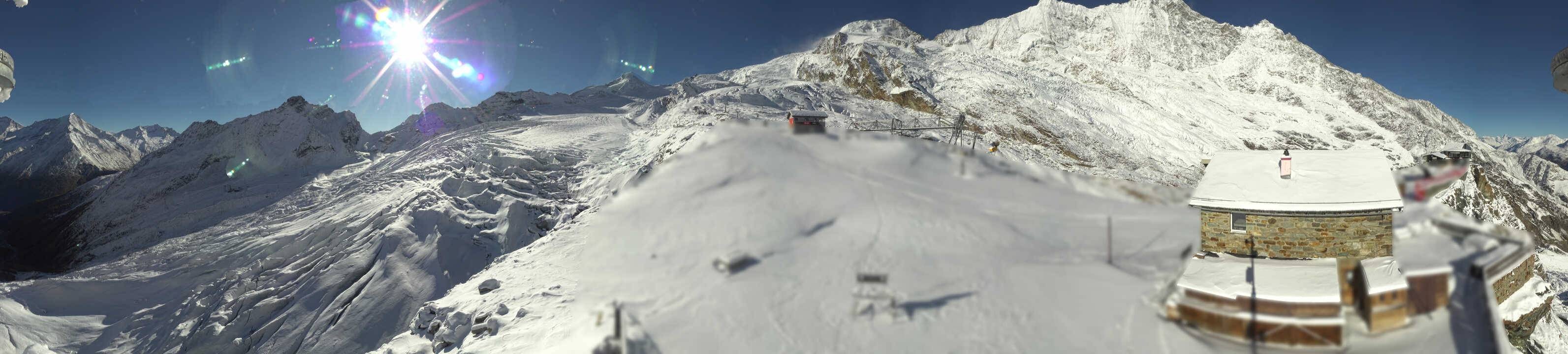 Archiv Foto Webcam Saas Fee - Gletscher