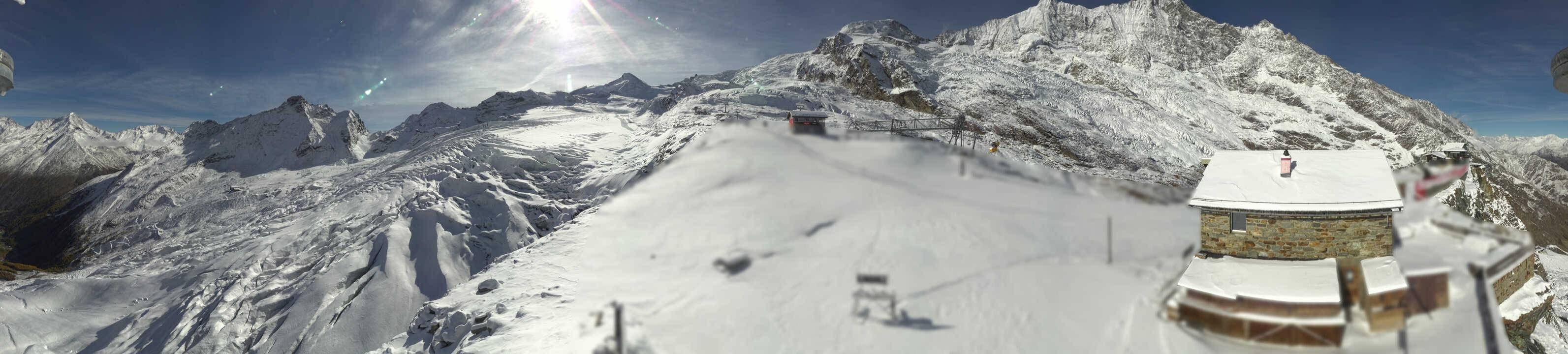 Archiv Foto Webcam Saas Fee - Gletscher