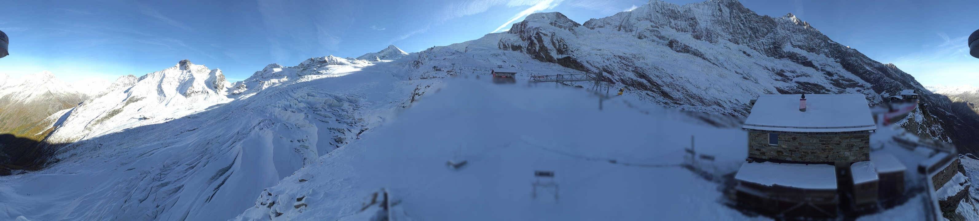 Archiv Foto Webcam Saas Fee - Gletscher