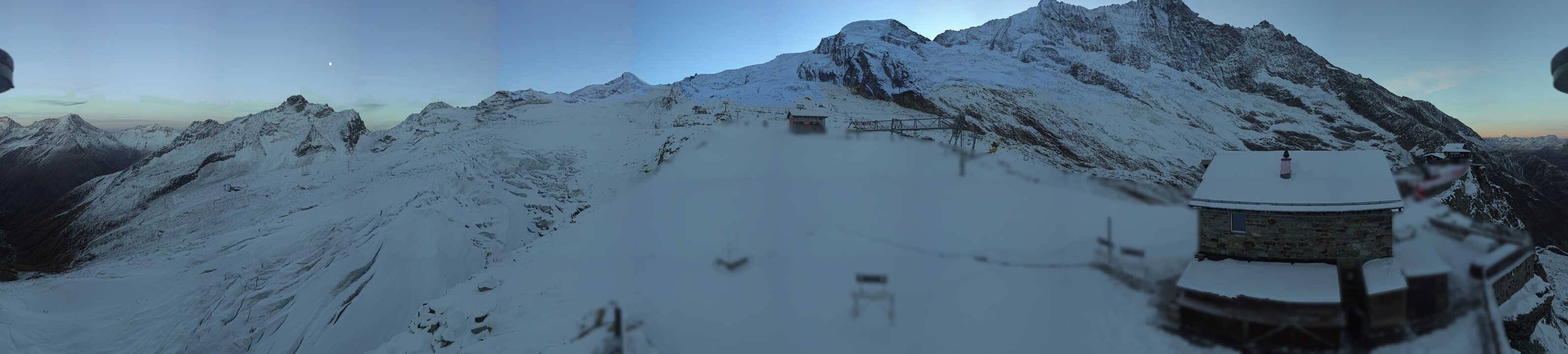 Archiv Foto Webcam Saas Fee - Gletscher