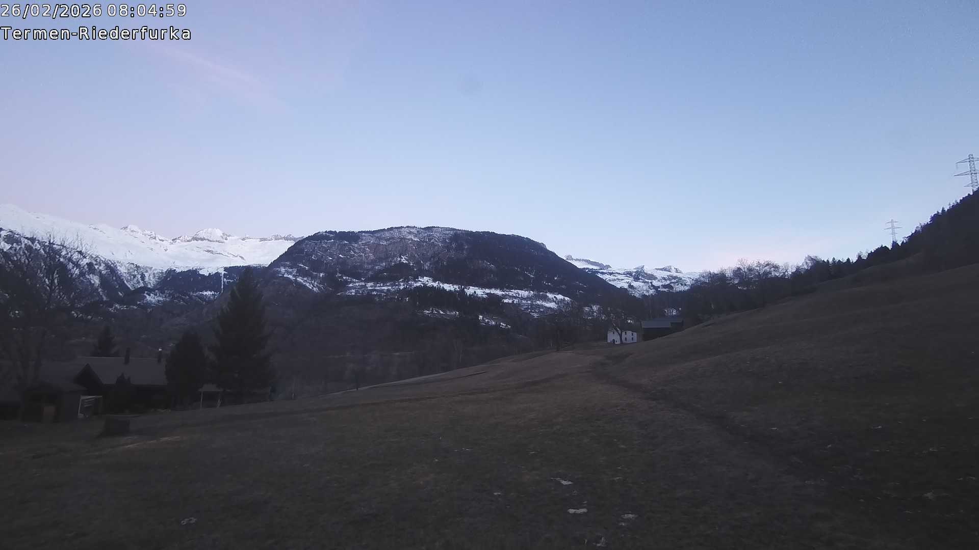 Archived image Webcam Brig - Termen