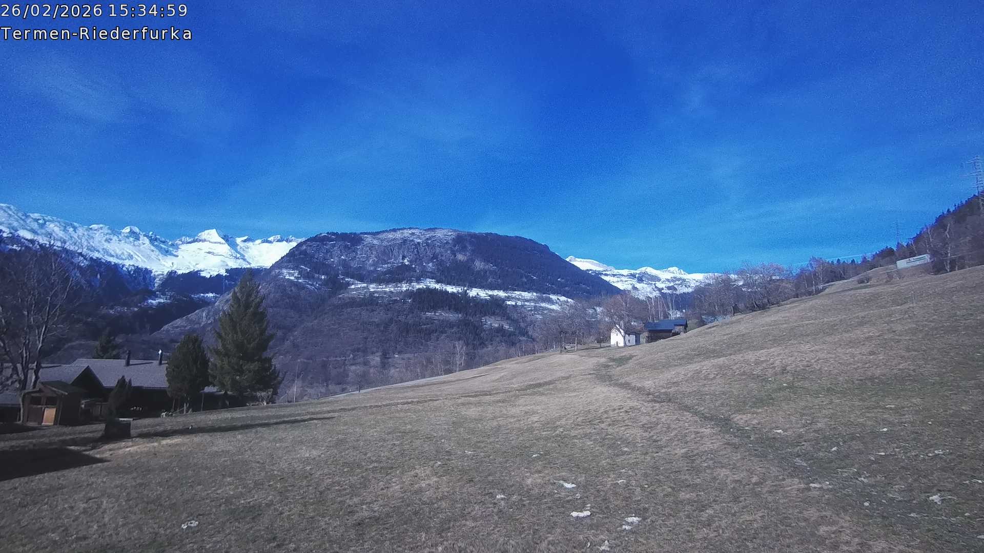 Archived image Webcam Brig - Termen