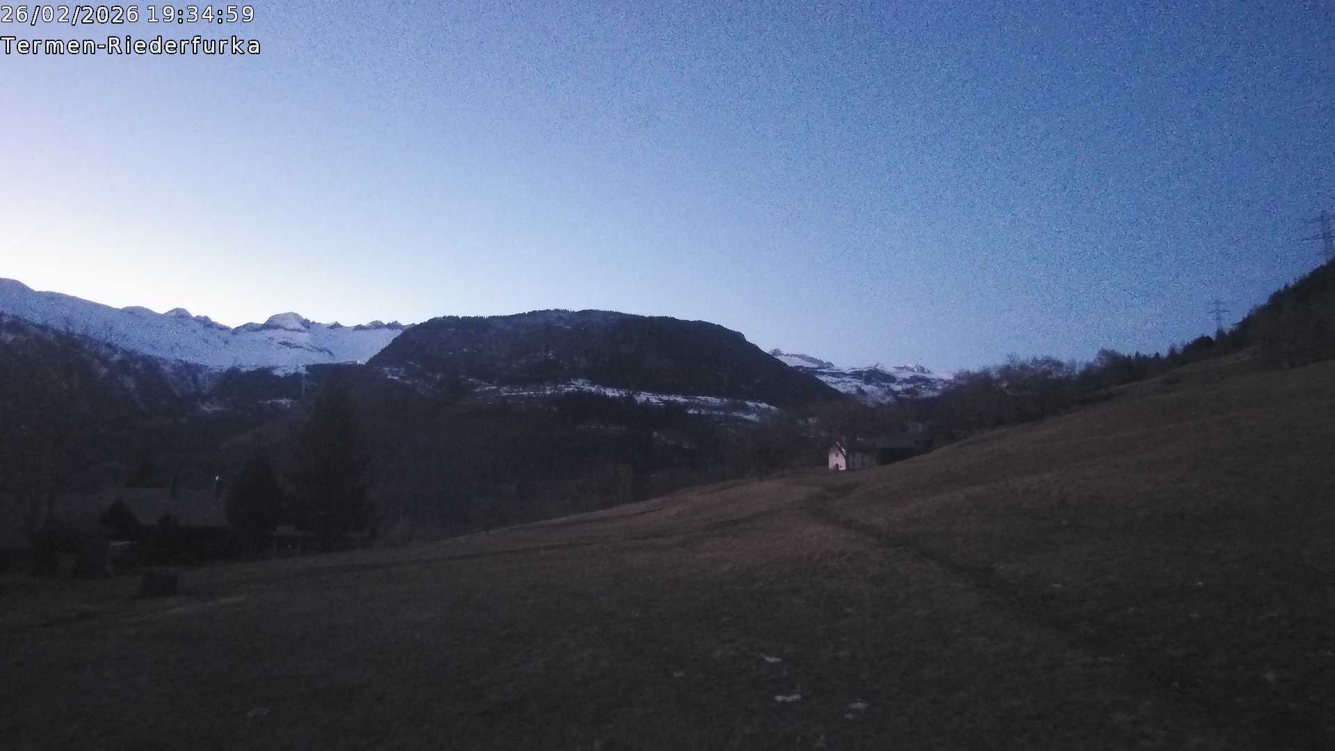 Archived image Webcam Brig - Termen