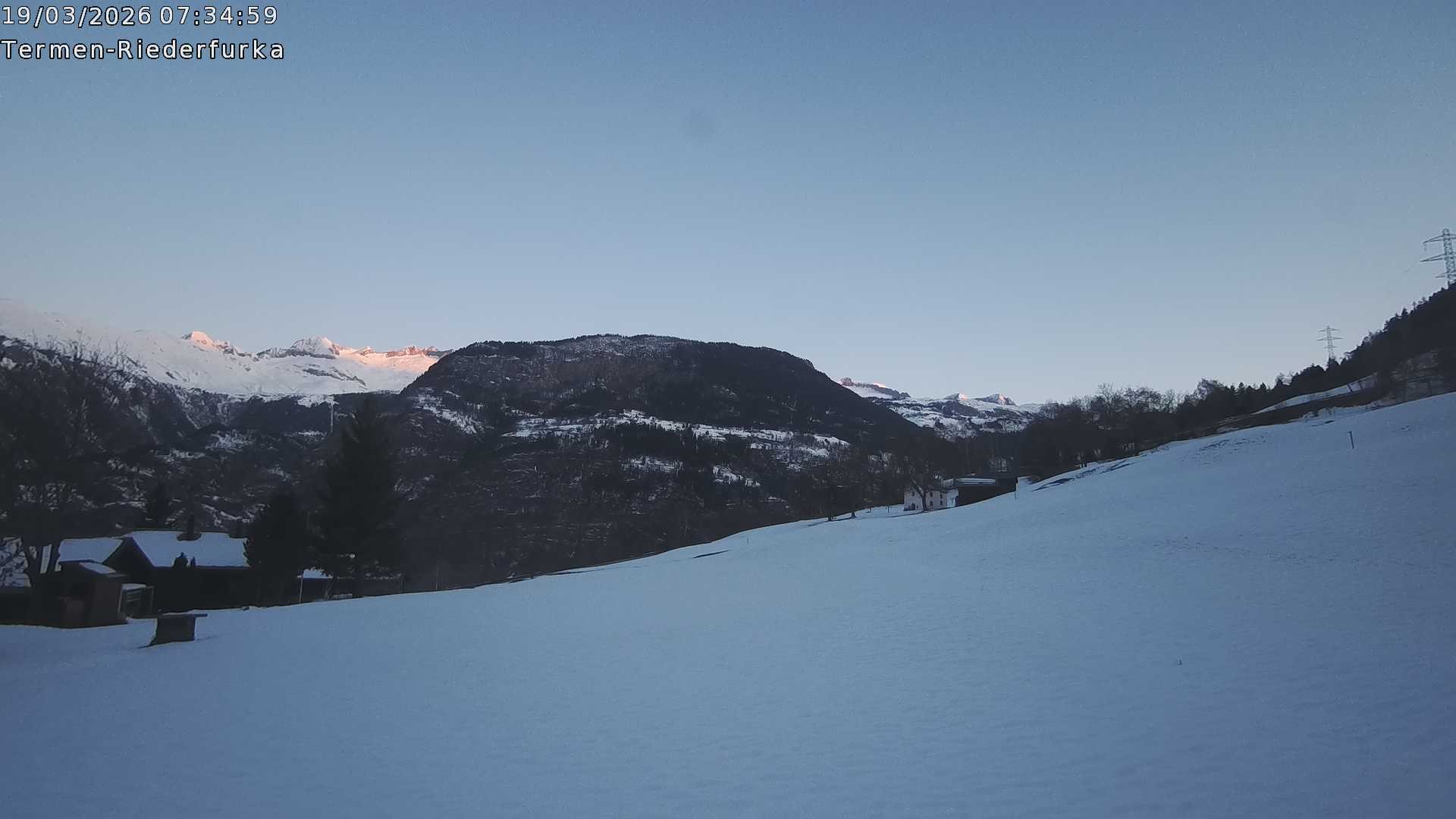 Archived image Webcam Brig - Termen