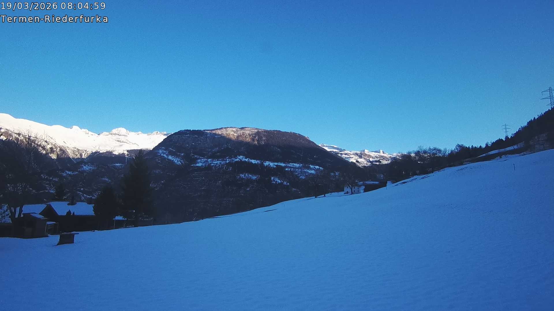 Archived image Webcam Brig - Termen