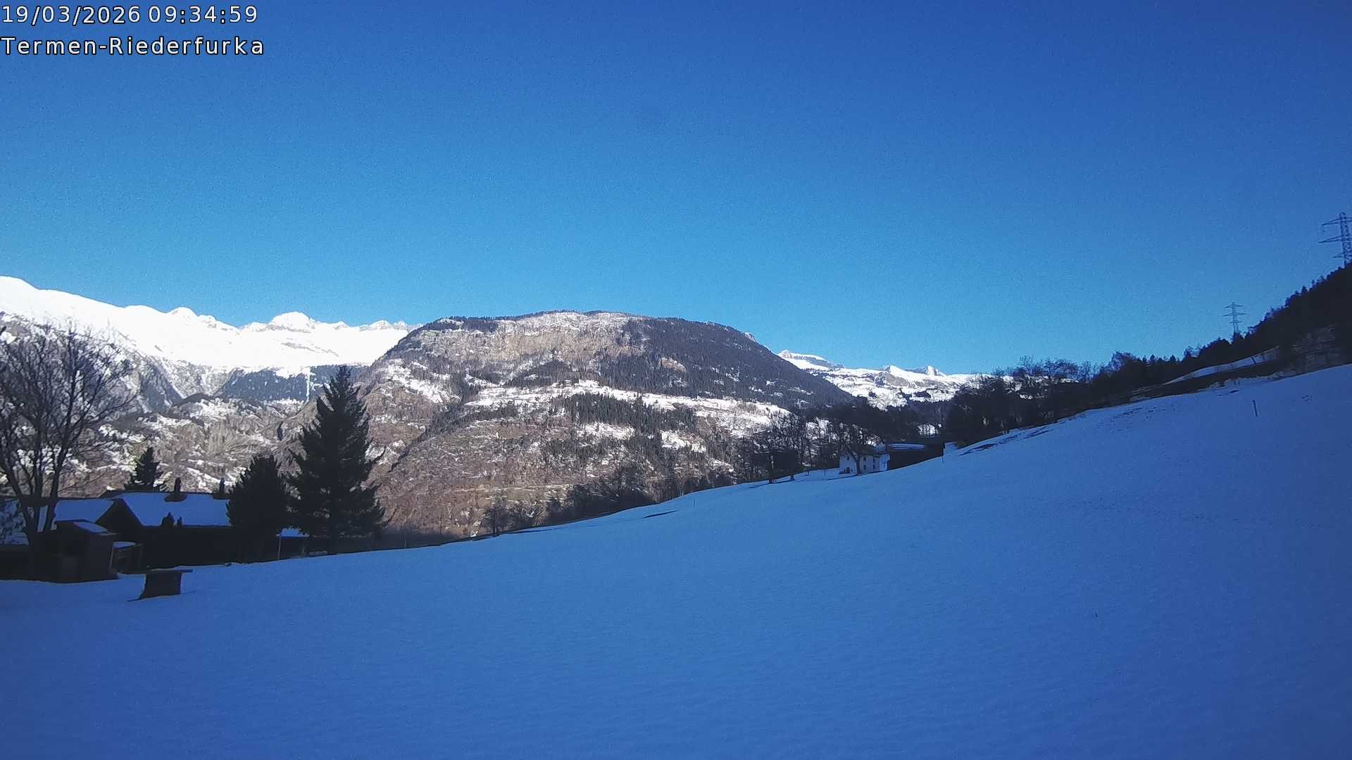 Archived image Webcam Brig - Termen