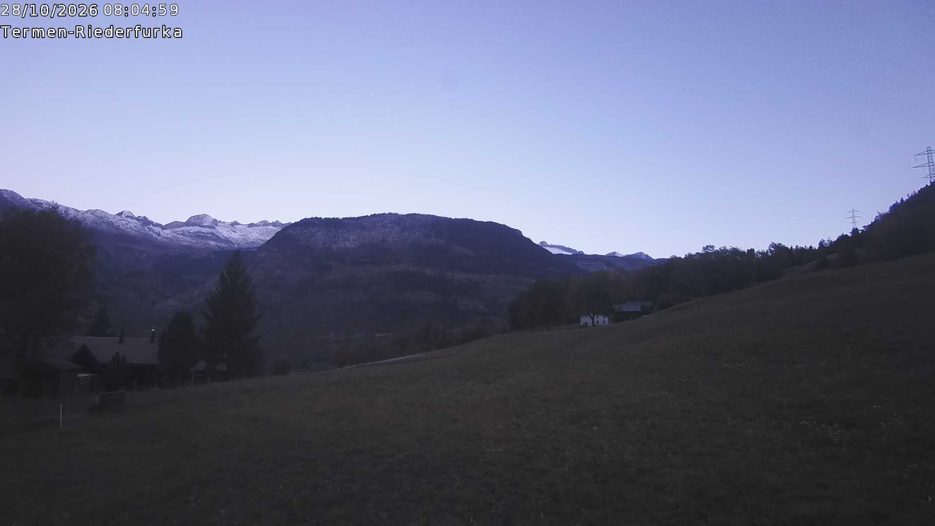 Archived image Webcam Brig - Termen