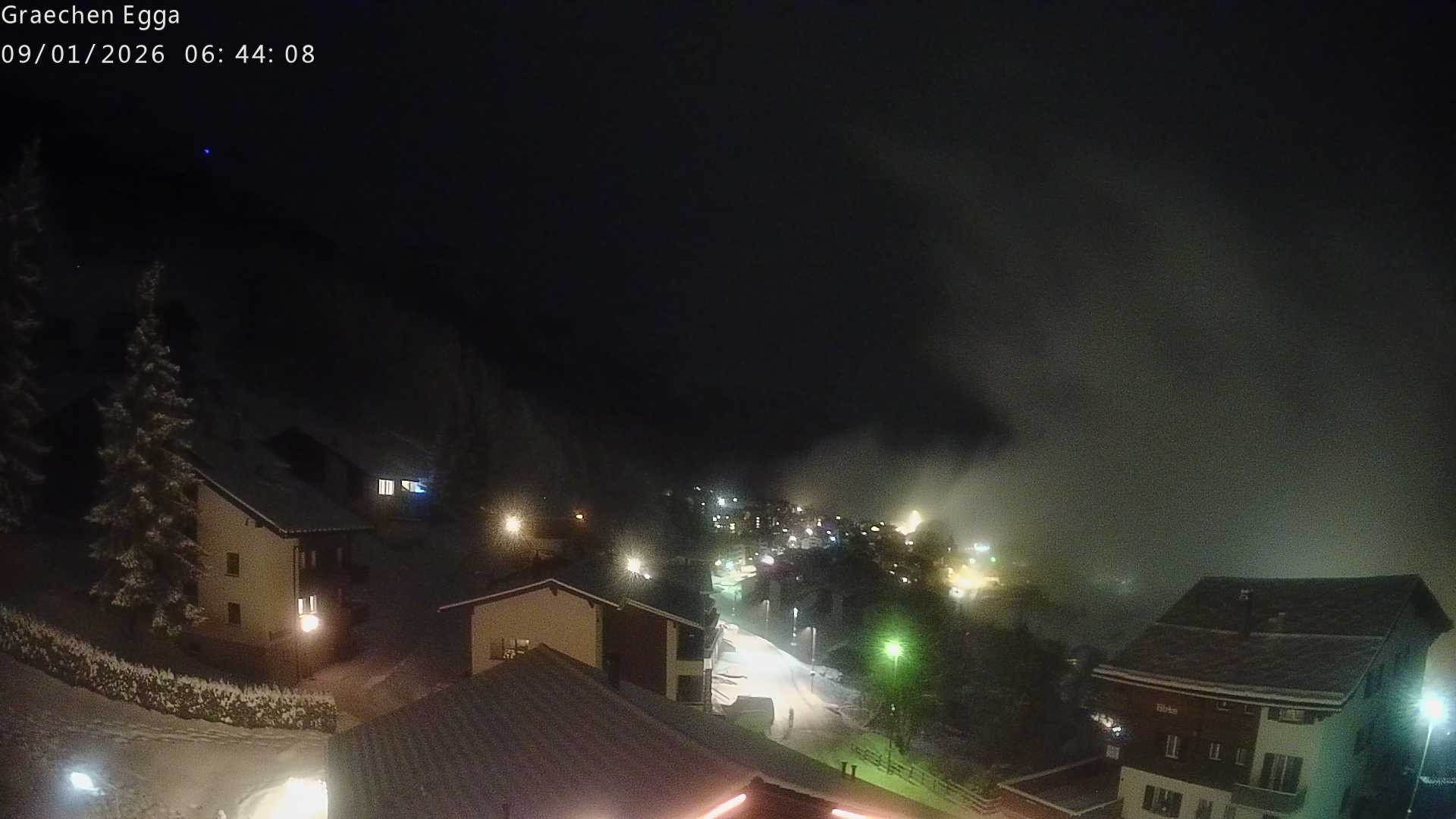 Archiv Foto Webcam Egga - Blick nach Grächen