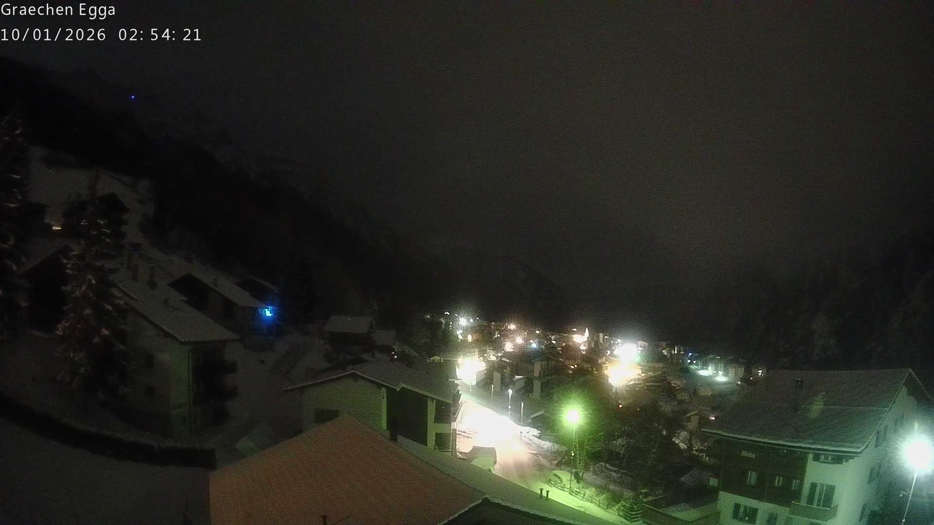 Archiv Foto Webcam Egga - Blick nach Grächen