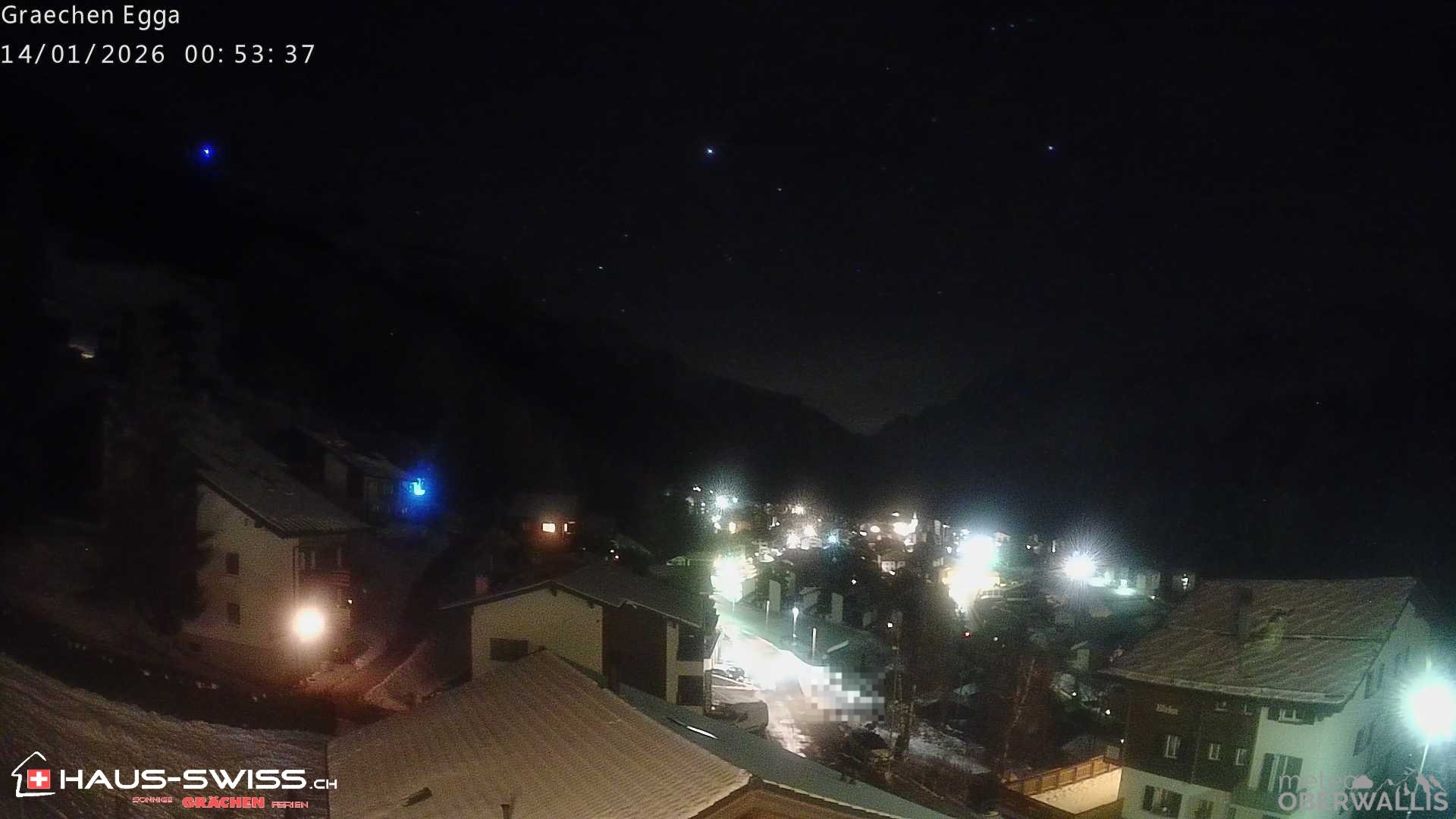 Archiv Foto Webcam Egga - Blick nach Grächen