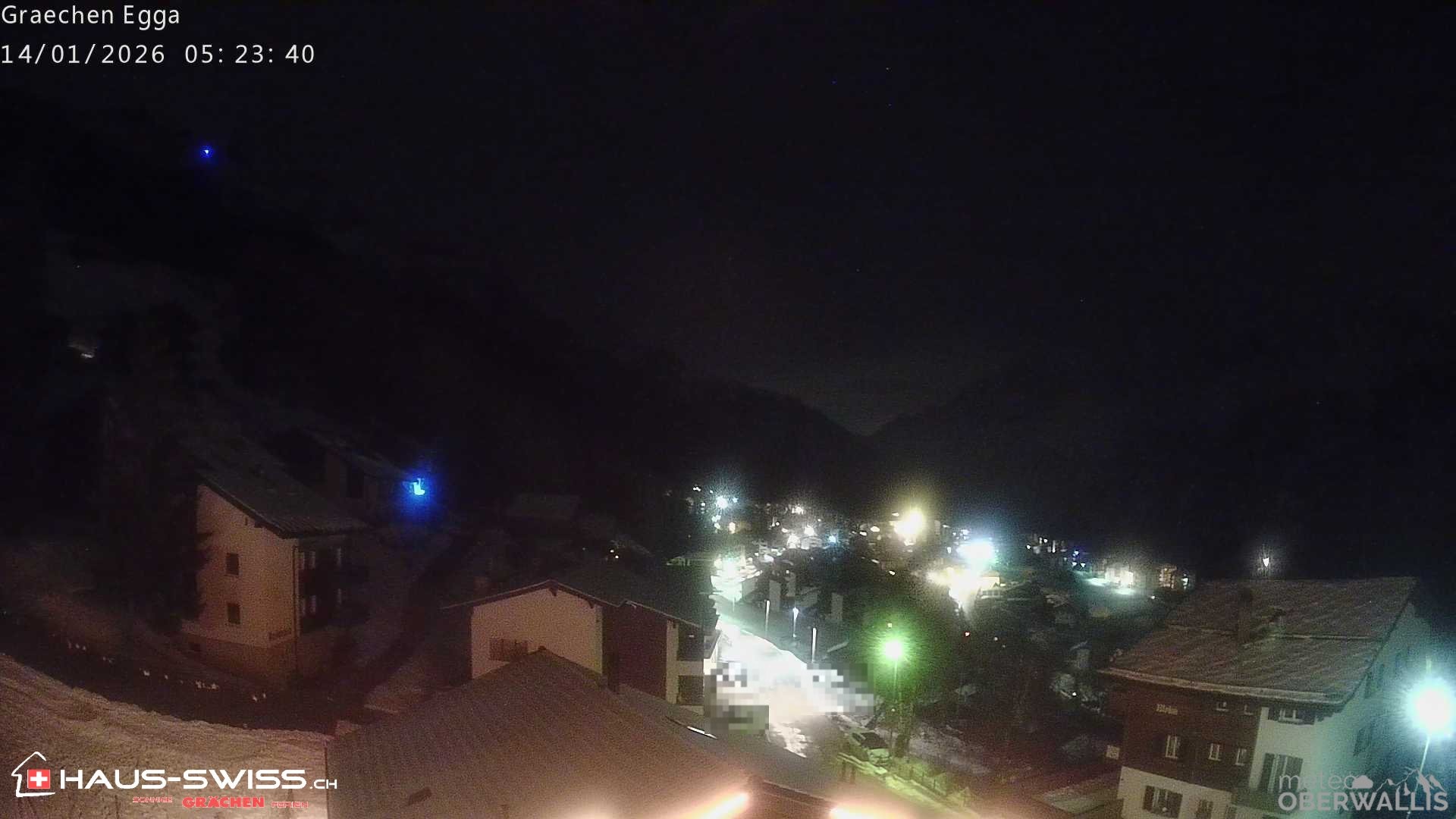 Archiv Foto Webcam Egga - Blick nach Grächen