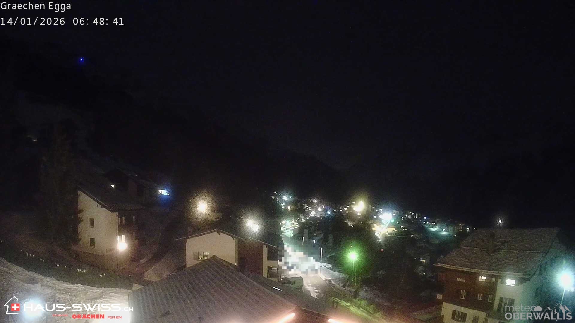 Archiv Foto Webcam Egga - Blick nach Grächen