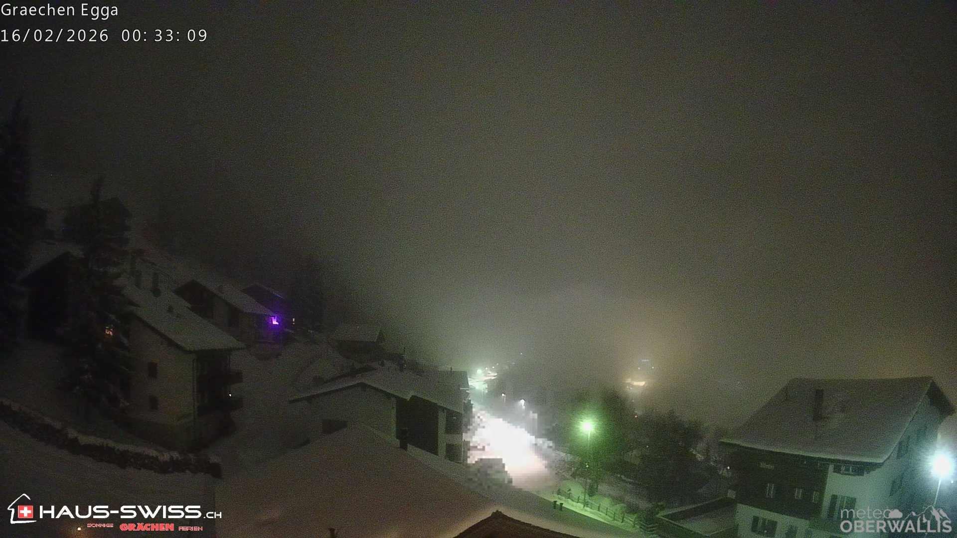 Archiv Foto Webcam Egga - Blick nach Grächen