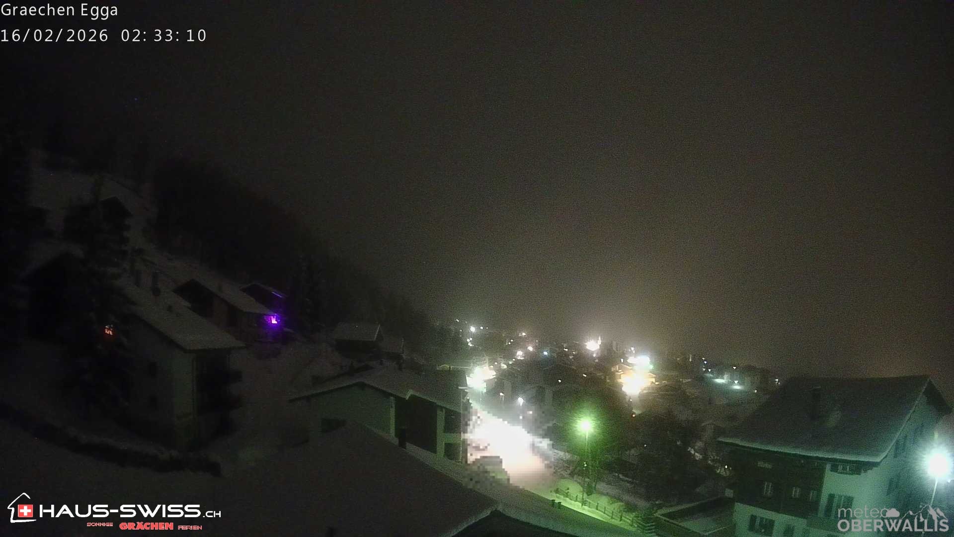Archiv Foto Webcam Egga - Blick nach Grächen