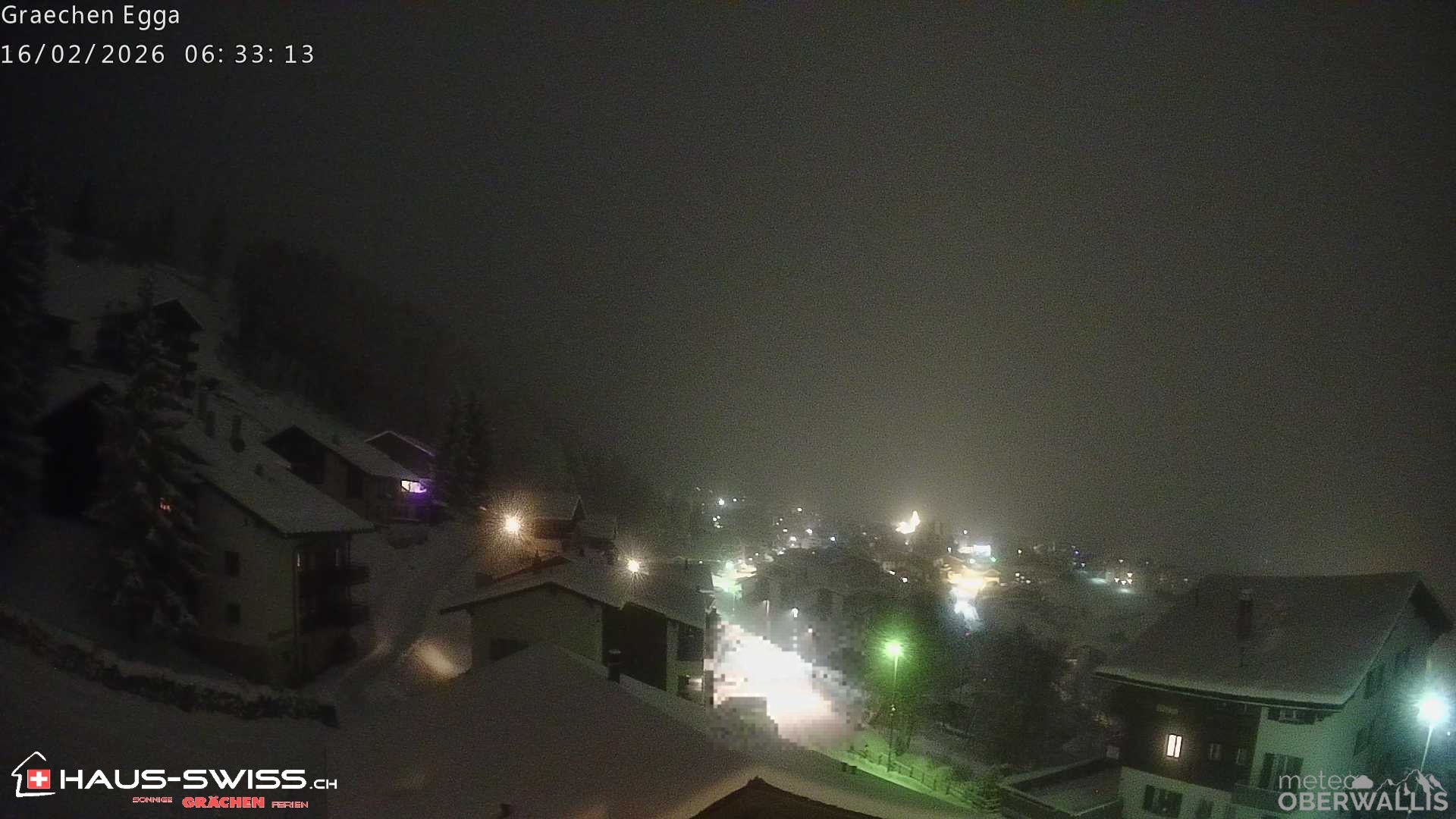 Archiv Foto Webcam Egga - Blick nach Grächen