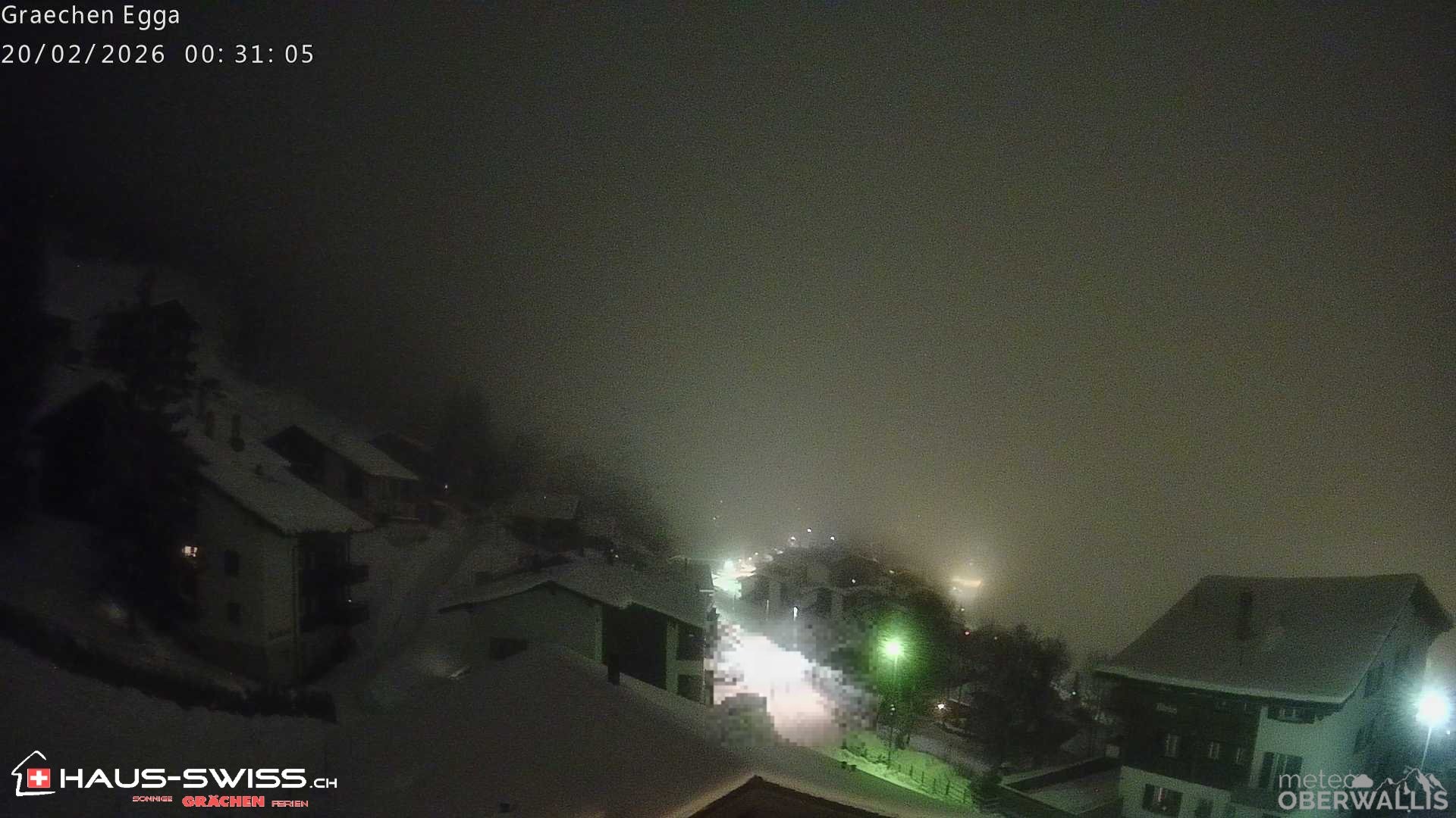 Archiv Foto Webcam Egga - Blick nach Grächen