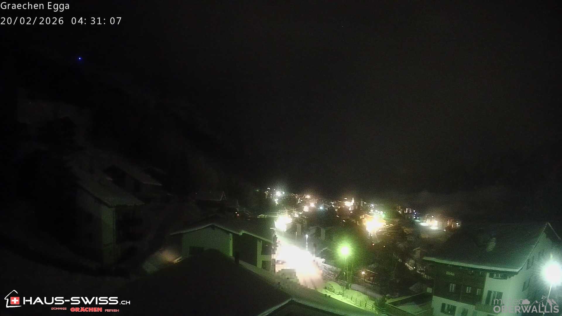 Archiv Foto Webcam Egga - Blick nach Grächen