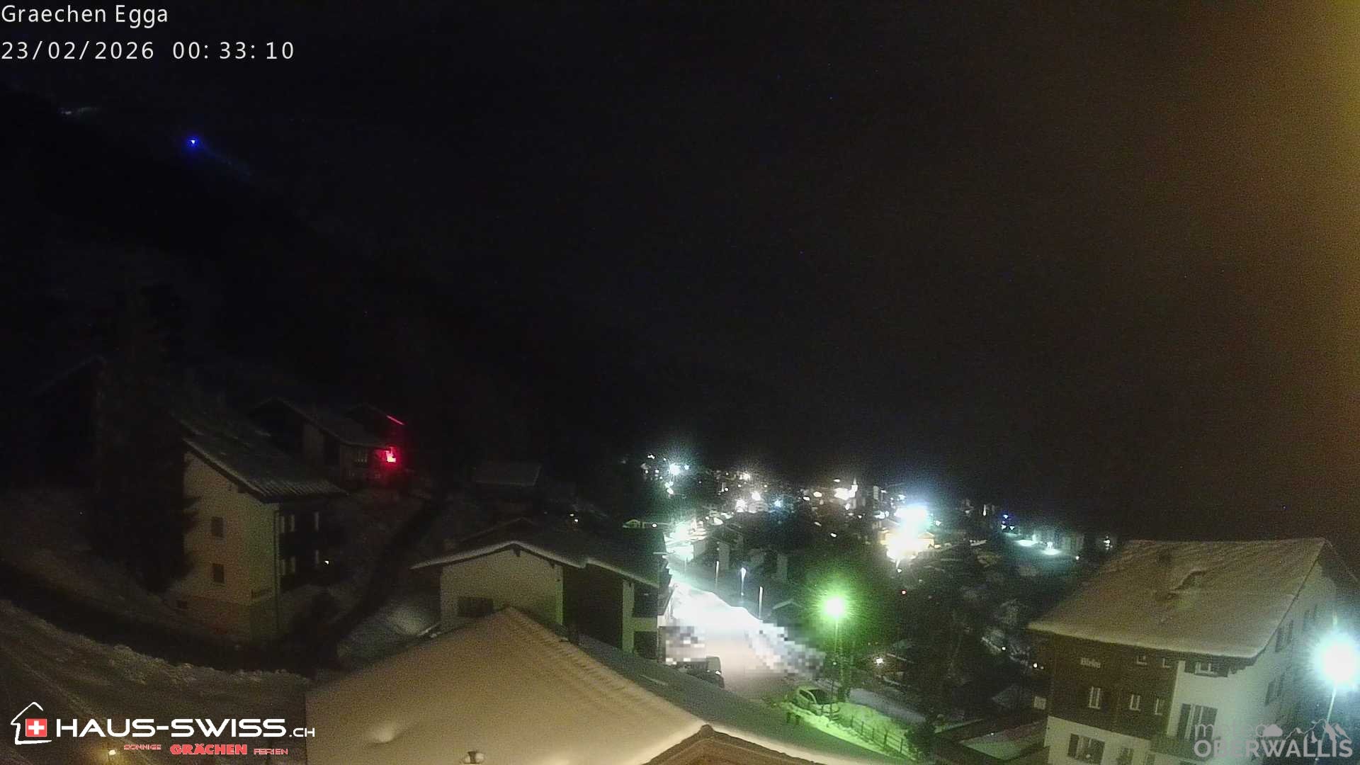 Archiv Foto Webcam Egga - Blick nach Grächen