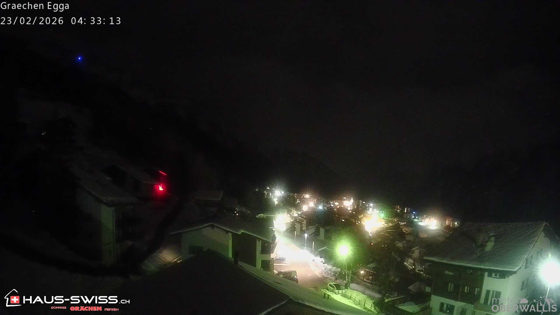 Archiv Foto Webcam Egga - Blick nach Grächen