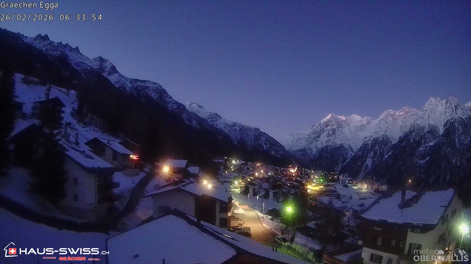 Archived image Webcam Egga - Grächen