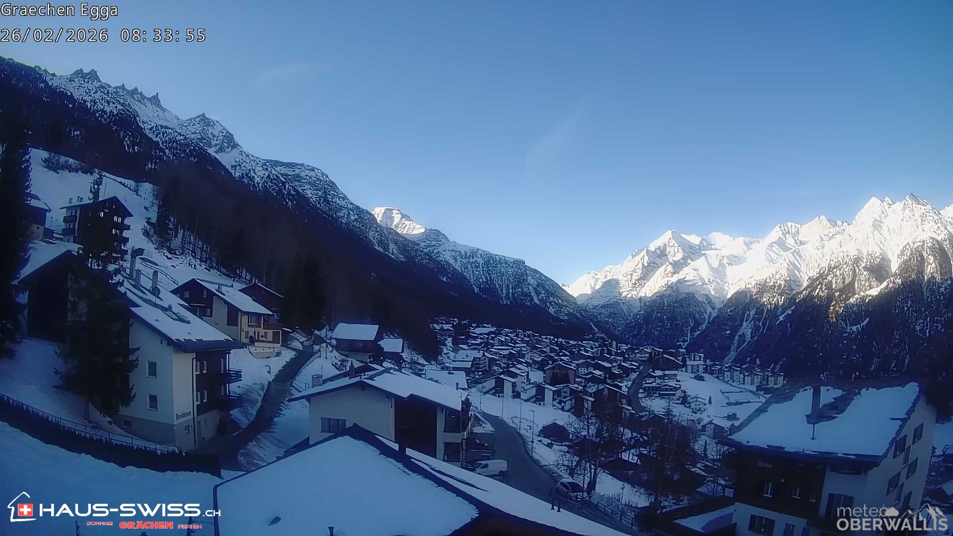 Archived image Webcam Egga - Grächen