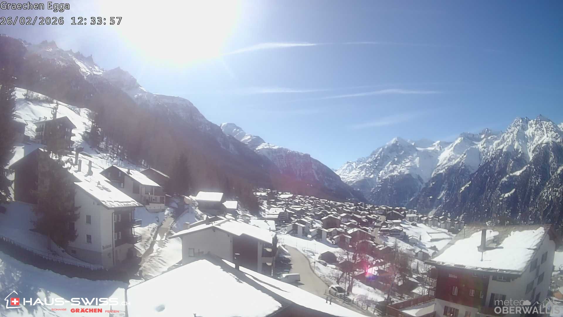 Archived image Webcam Egga - Grächen