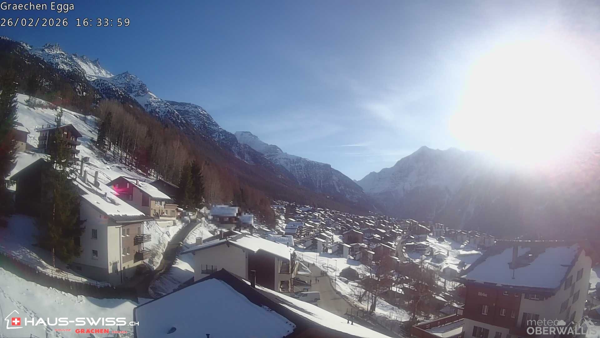 Archived image Webcam Egga - Grächen