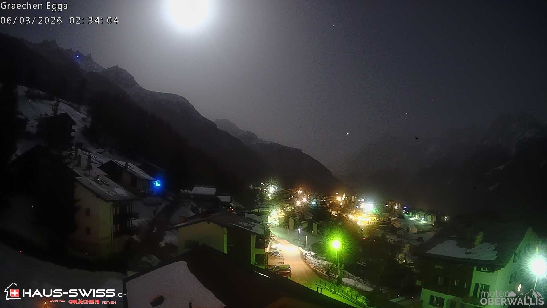 Archived image Webcam Egga - Grächen