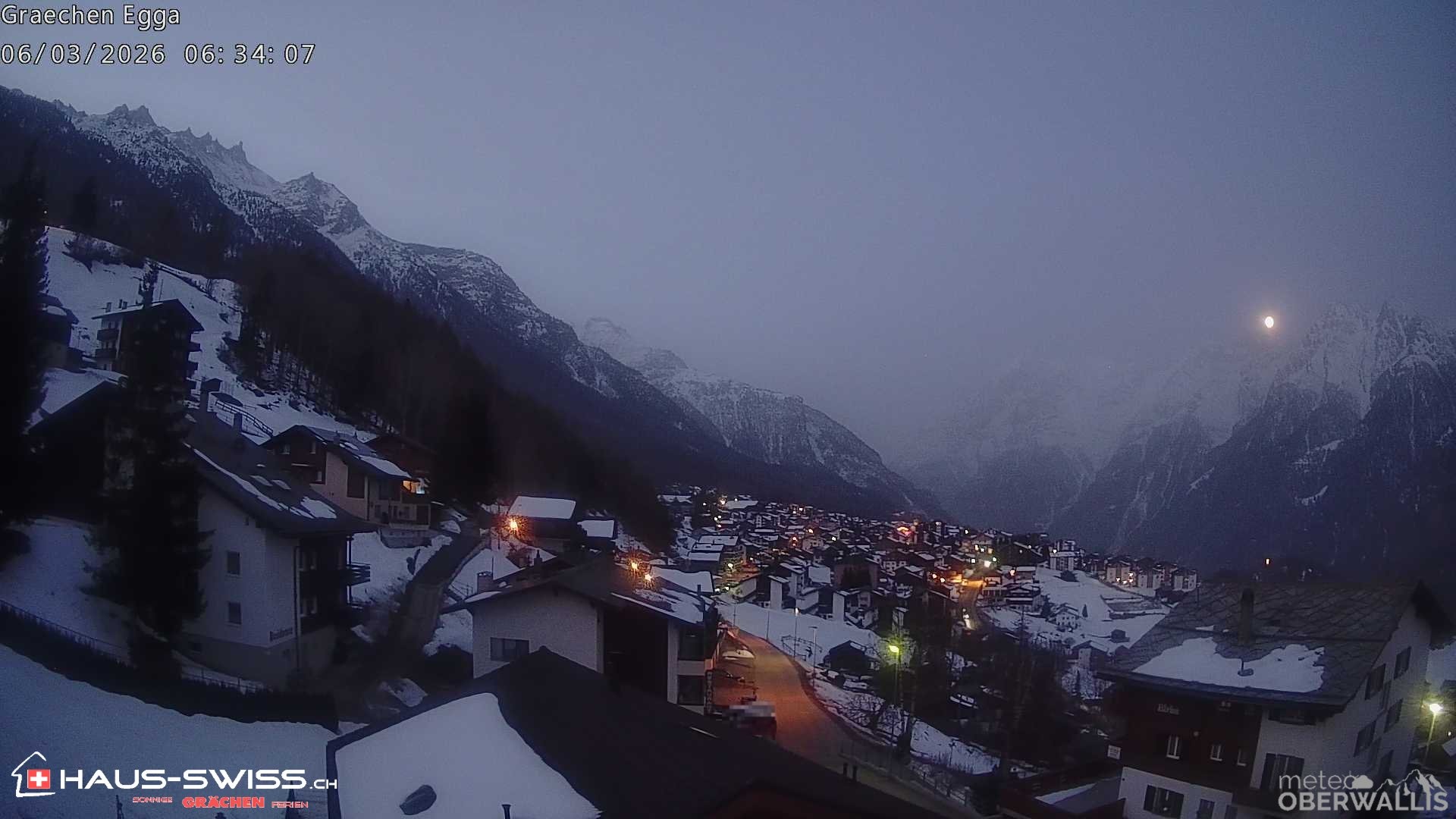 Archived image Webcam Egga - Grächen