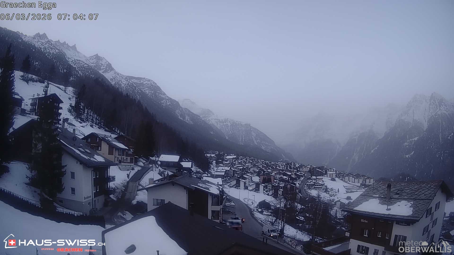 Archived image Webcam Egga - Grächen