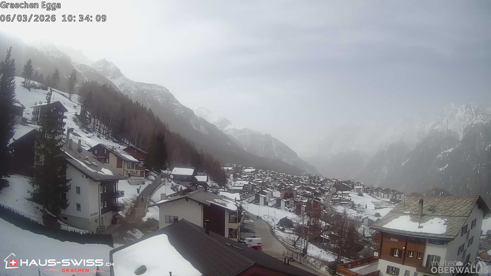 Archived image Webcam Egga - Grächen