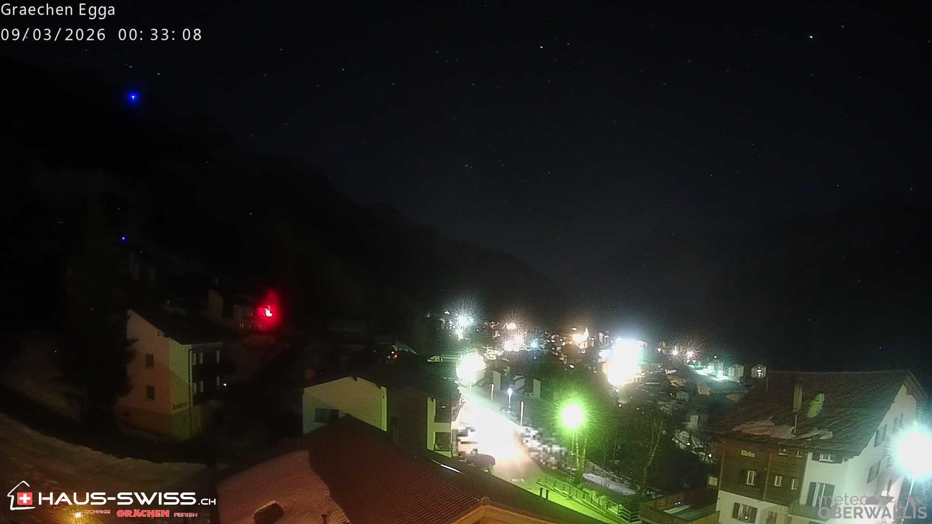 Archiv Foto Webcam Egga - Blick nach Grächen