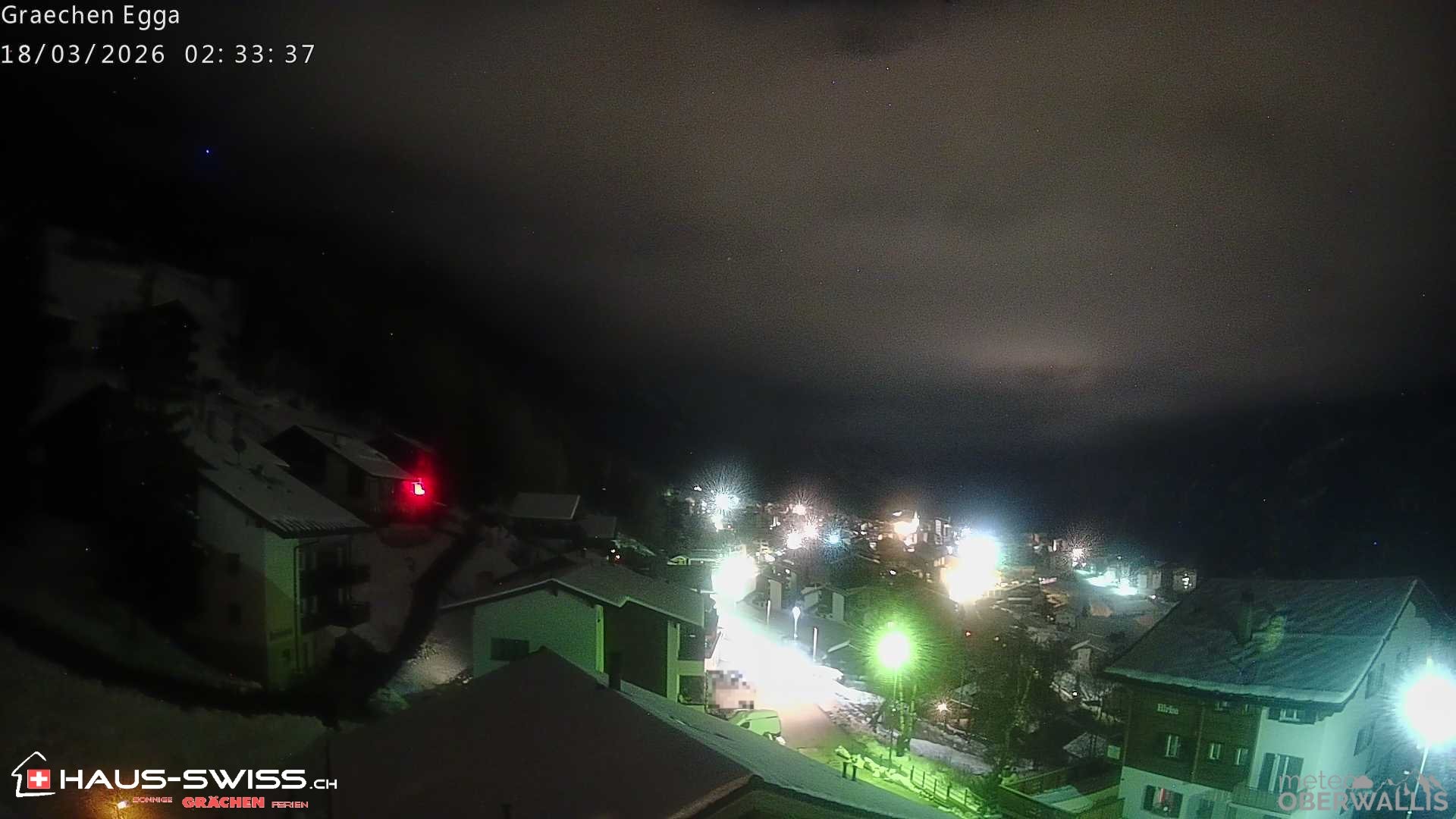Archiv Foto Webcam Egga - Blick nach Grächen