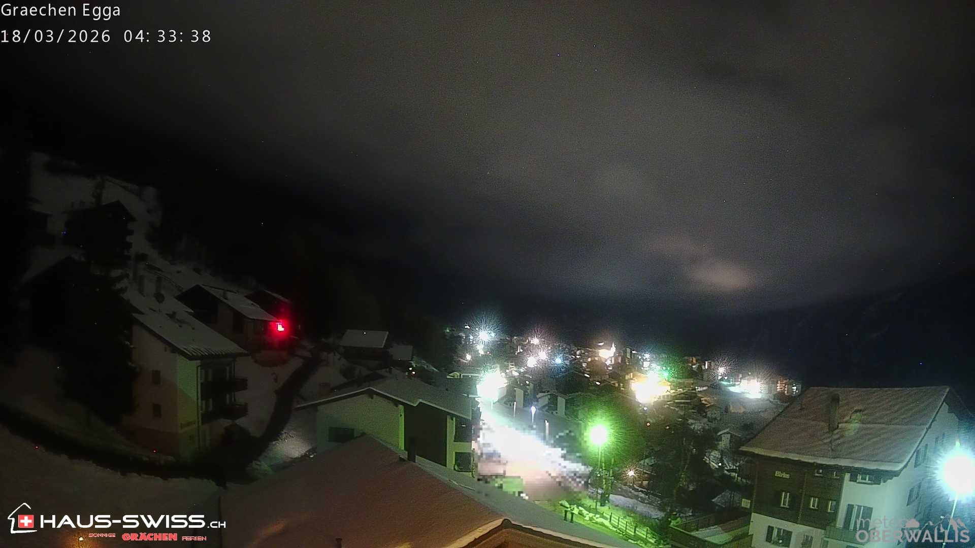Archiv Foto Webcam Egga - Blick nach Grächen