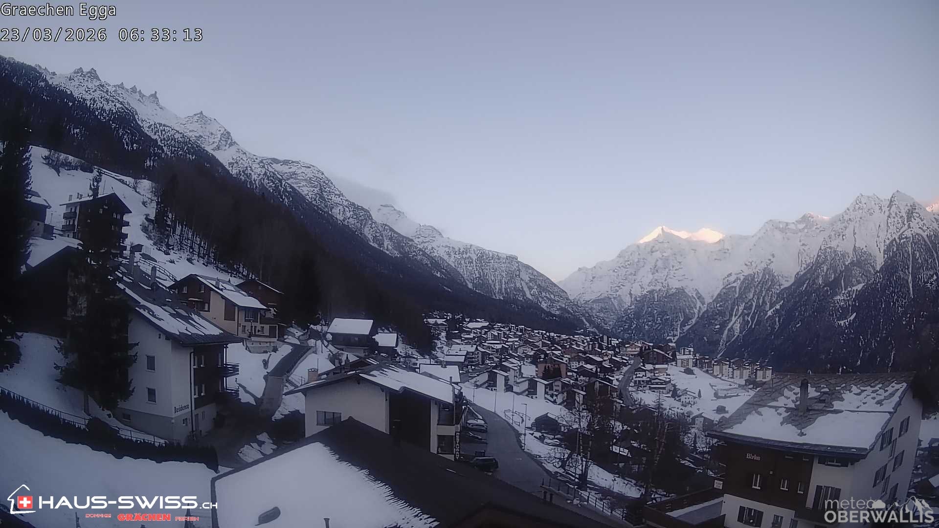 Archived image Webcam Egga - Grächen