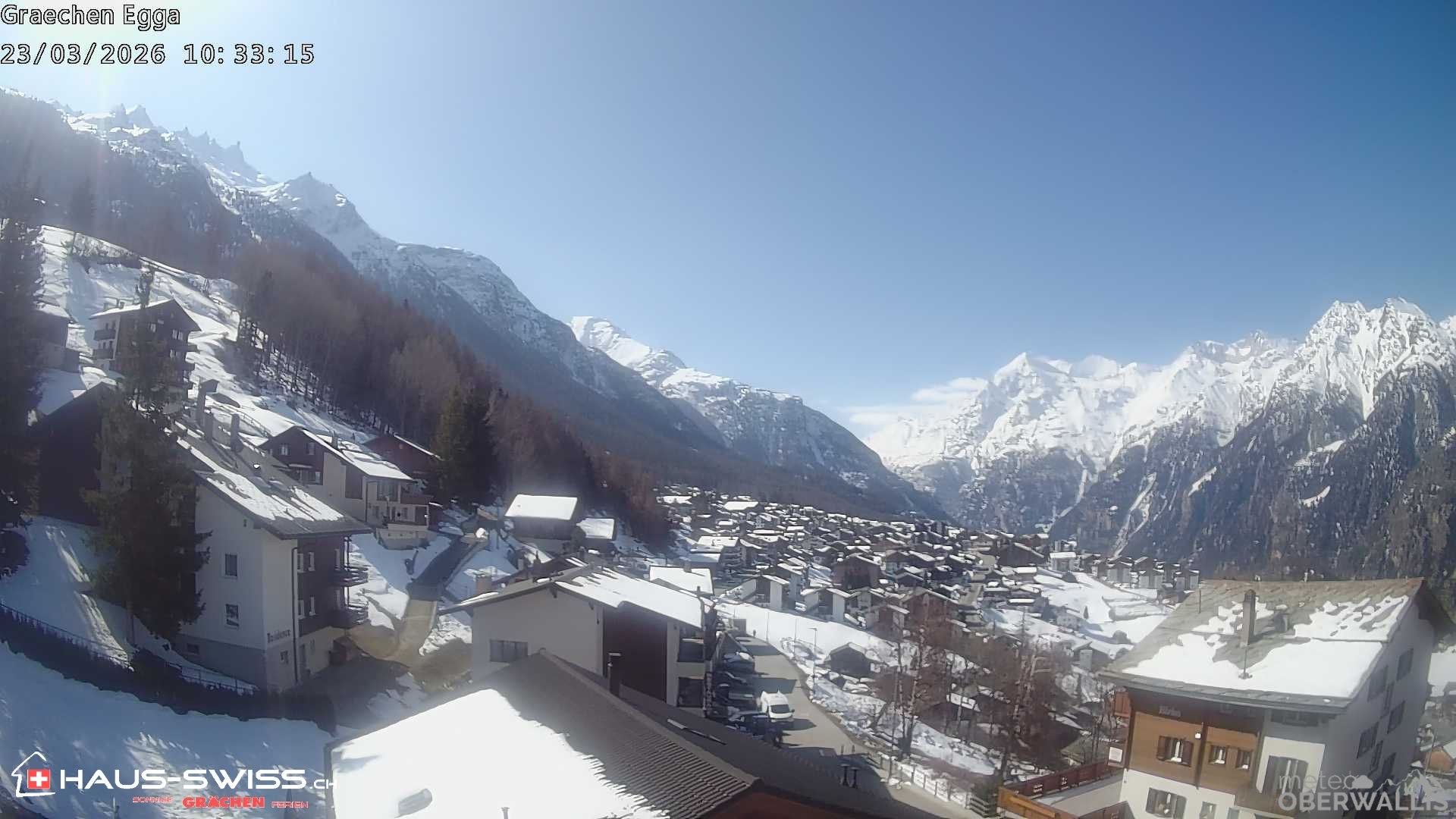 Archived image Webcam Egga - Grächen