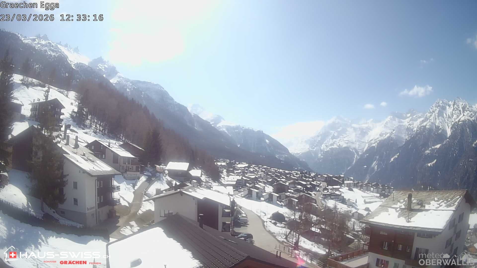 Archived image Webcam Egga - Grächen