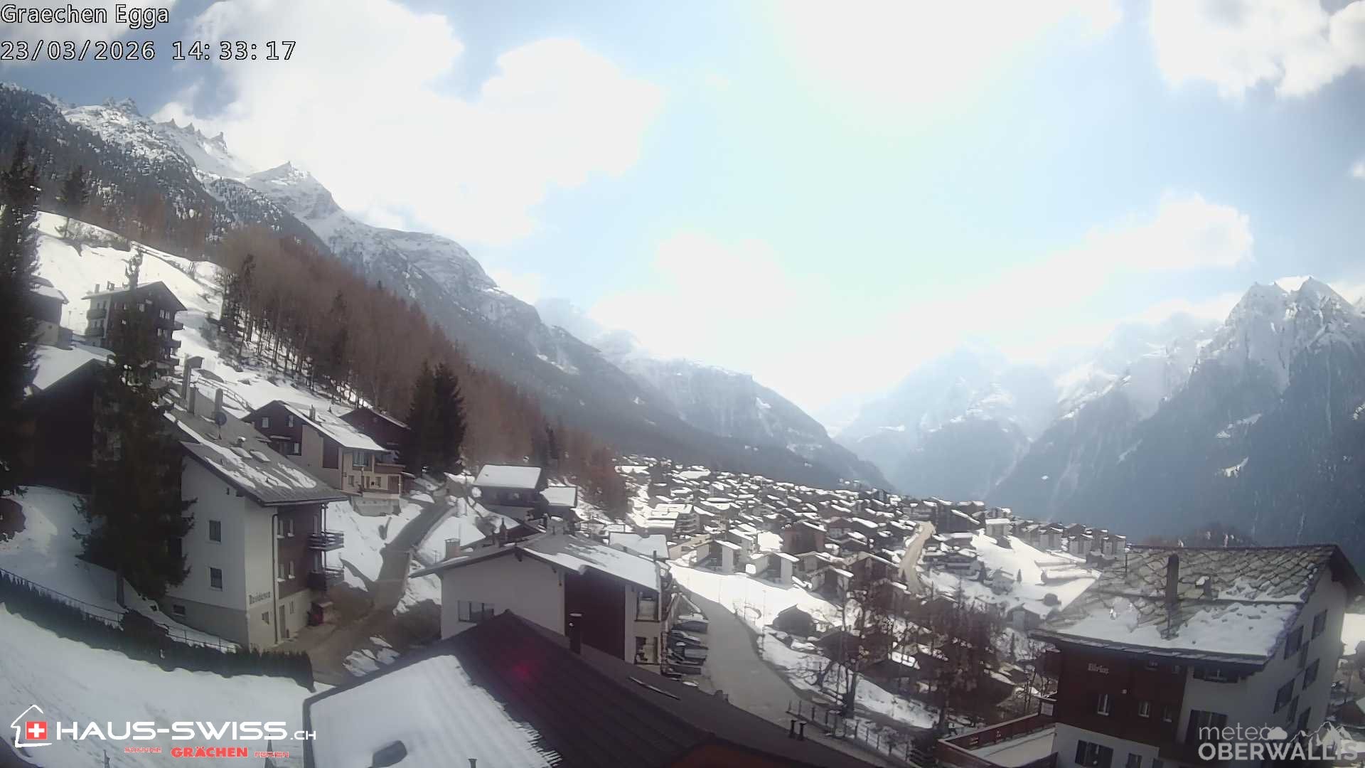 Archived image Webcam Egga - Grächen