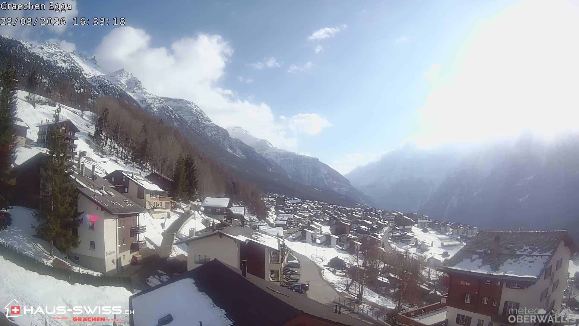 Archived image Webcam Egga - Grächen