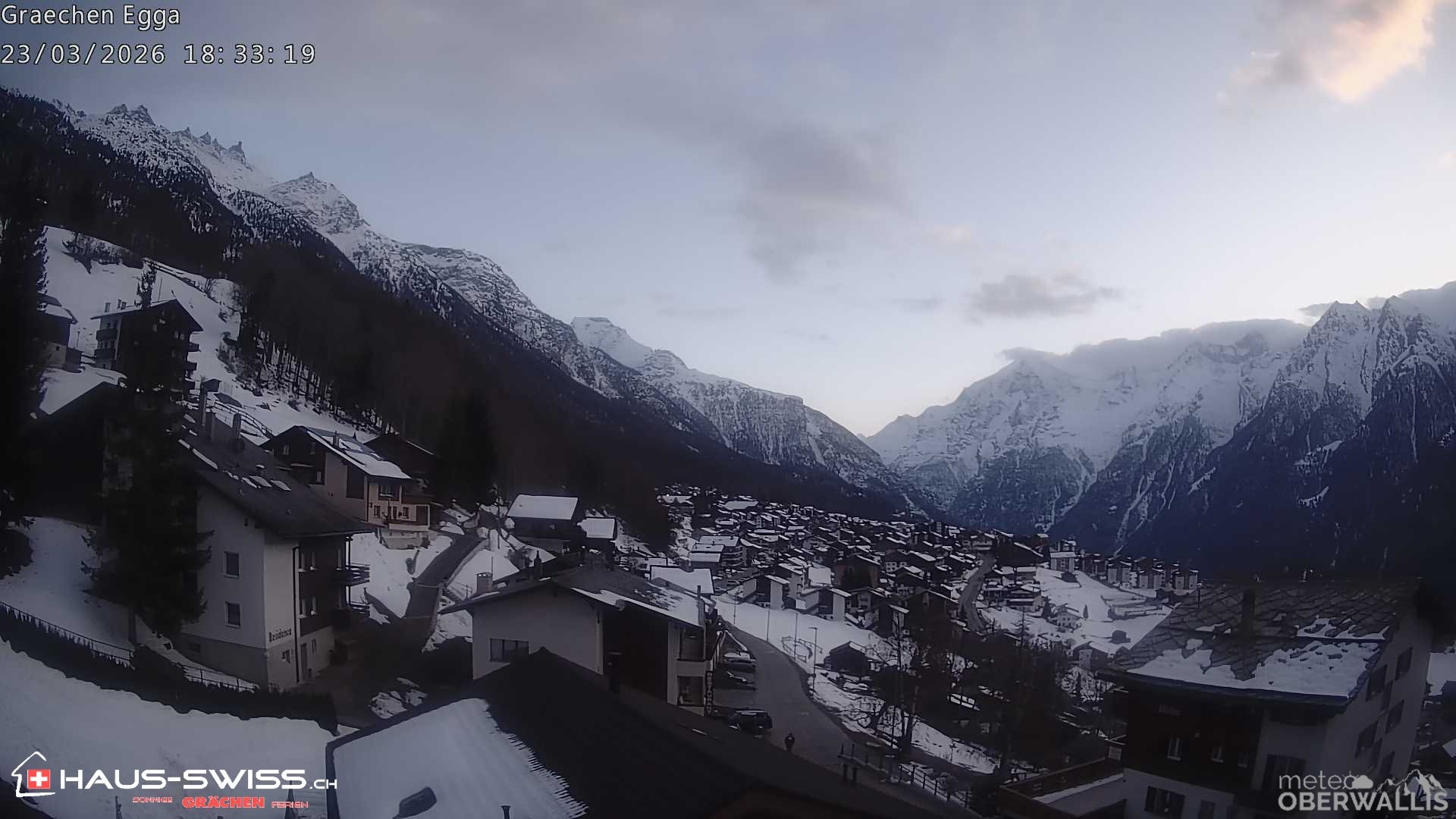 Archived image Webcam Egga - Grächen