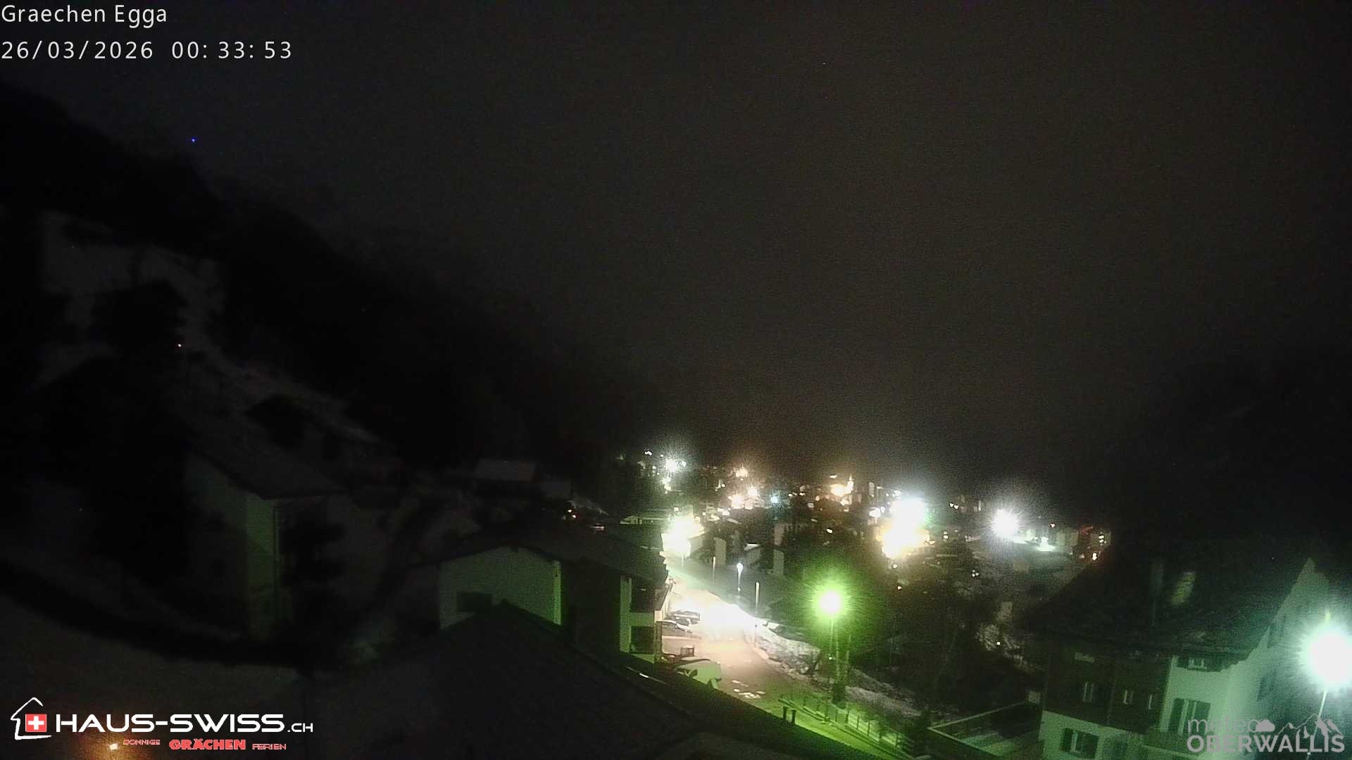 Archiv Foto Webcam Egga - Blick nach Grächen