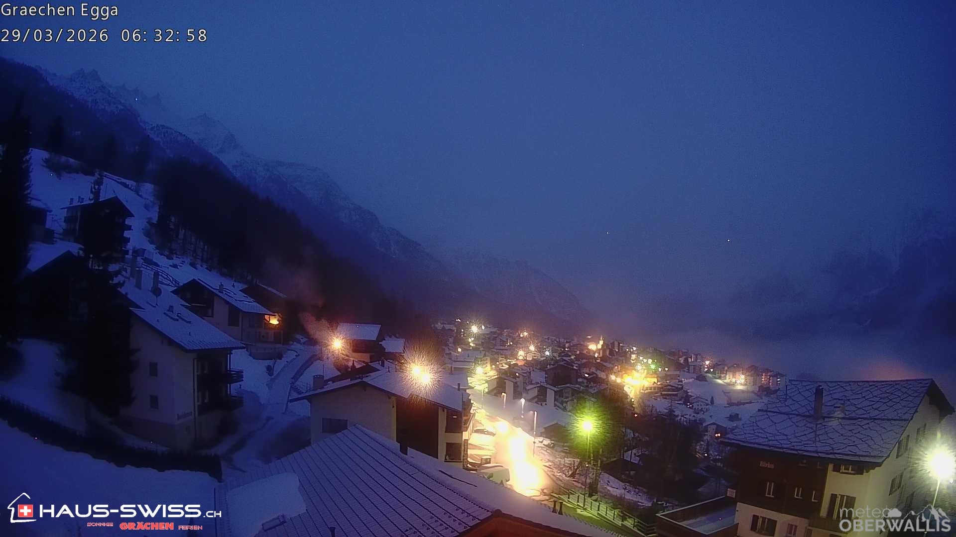 Archived image Webcam Egga - Grächen
