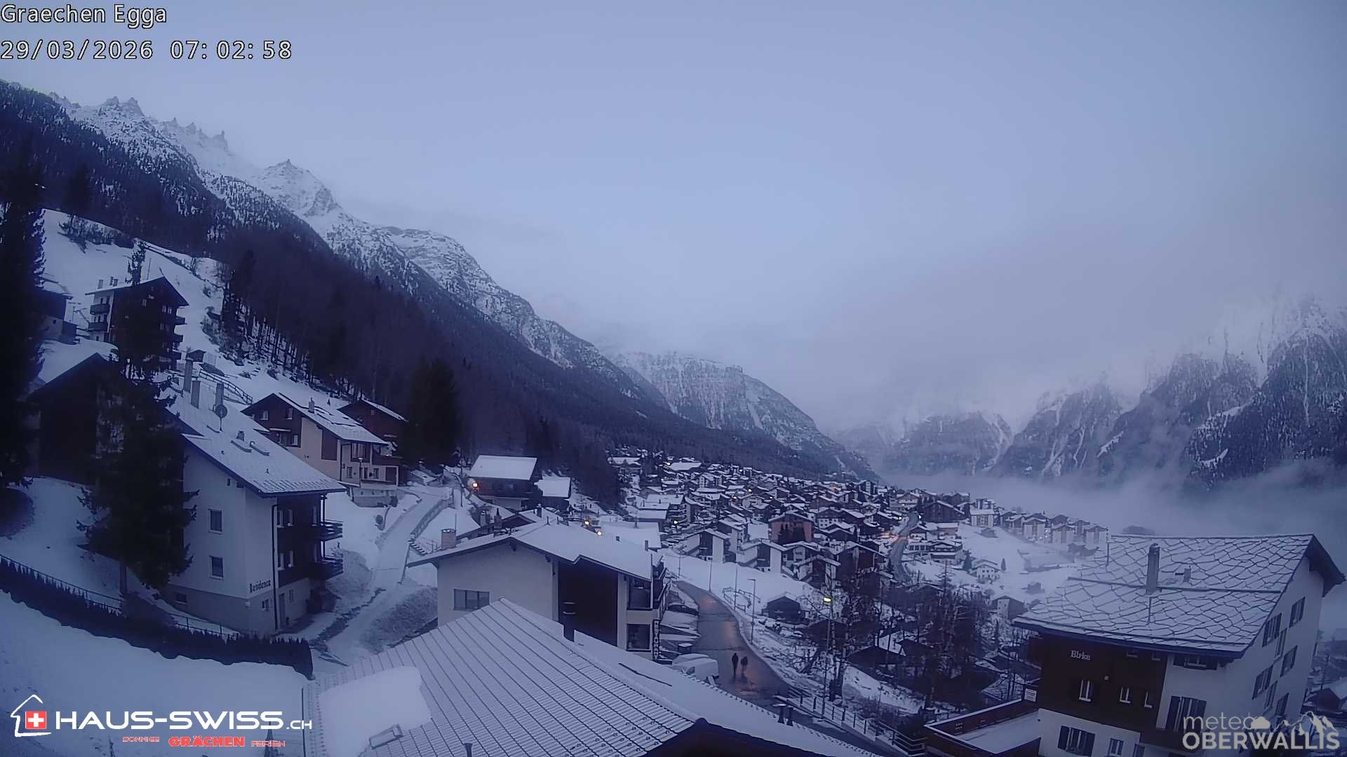 Archived image Webcam Egga - Grächen