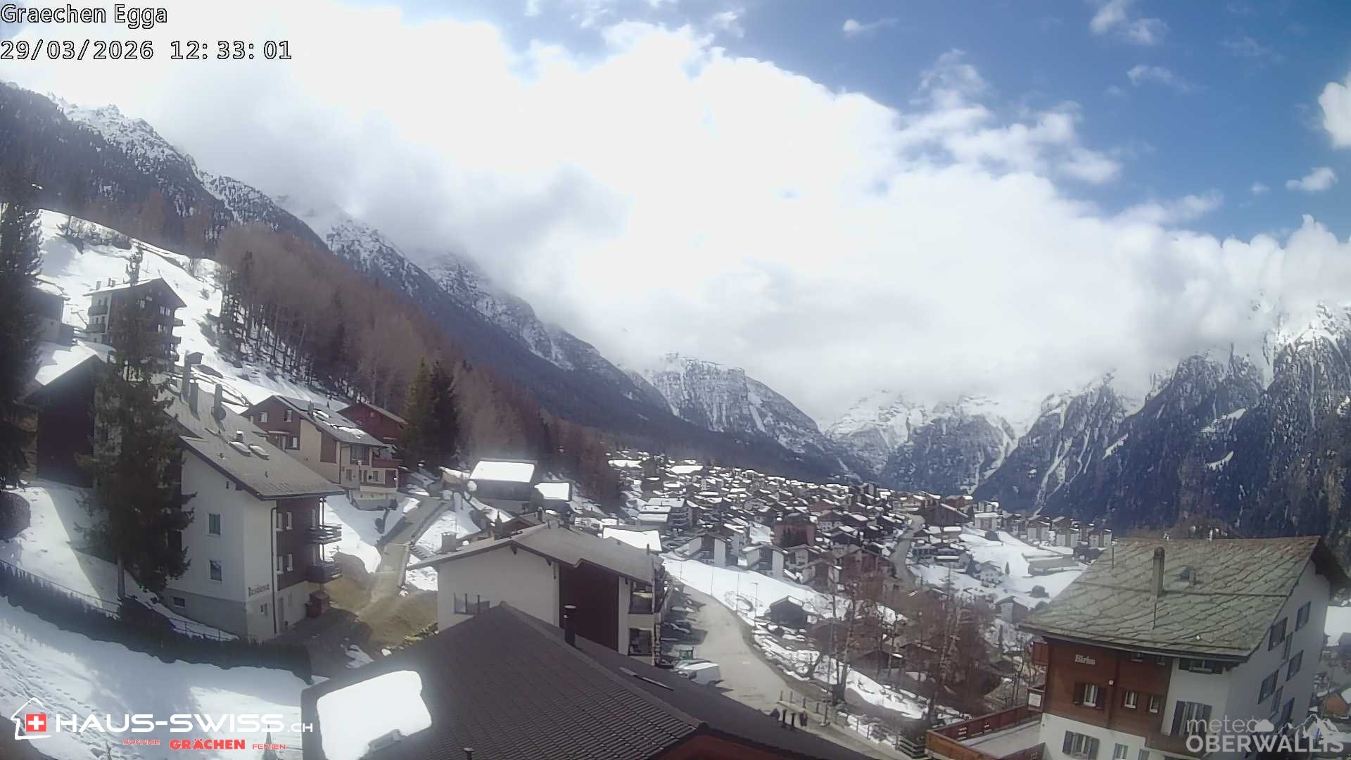 Archived image Webcam Egga - Grächen